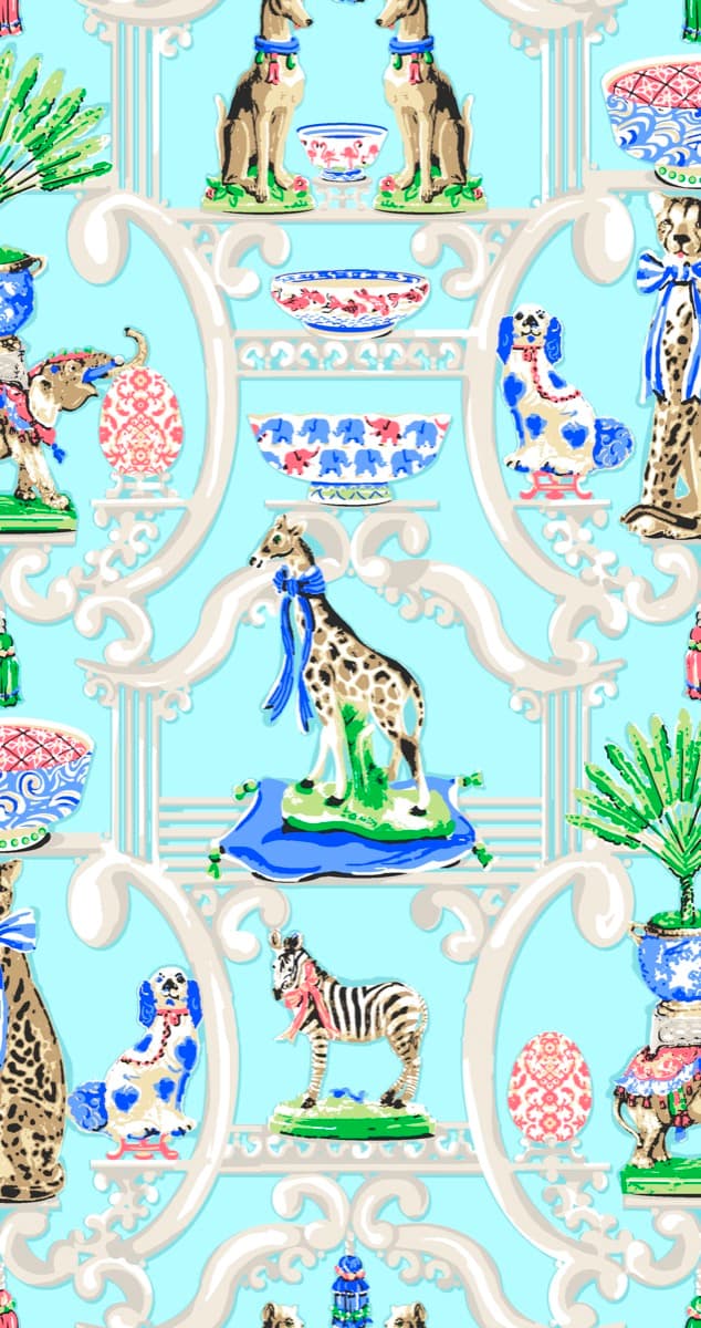 Palm Court print, Col 1